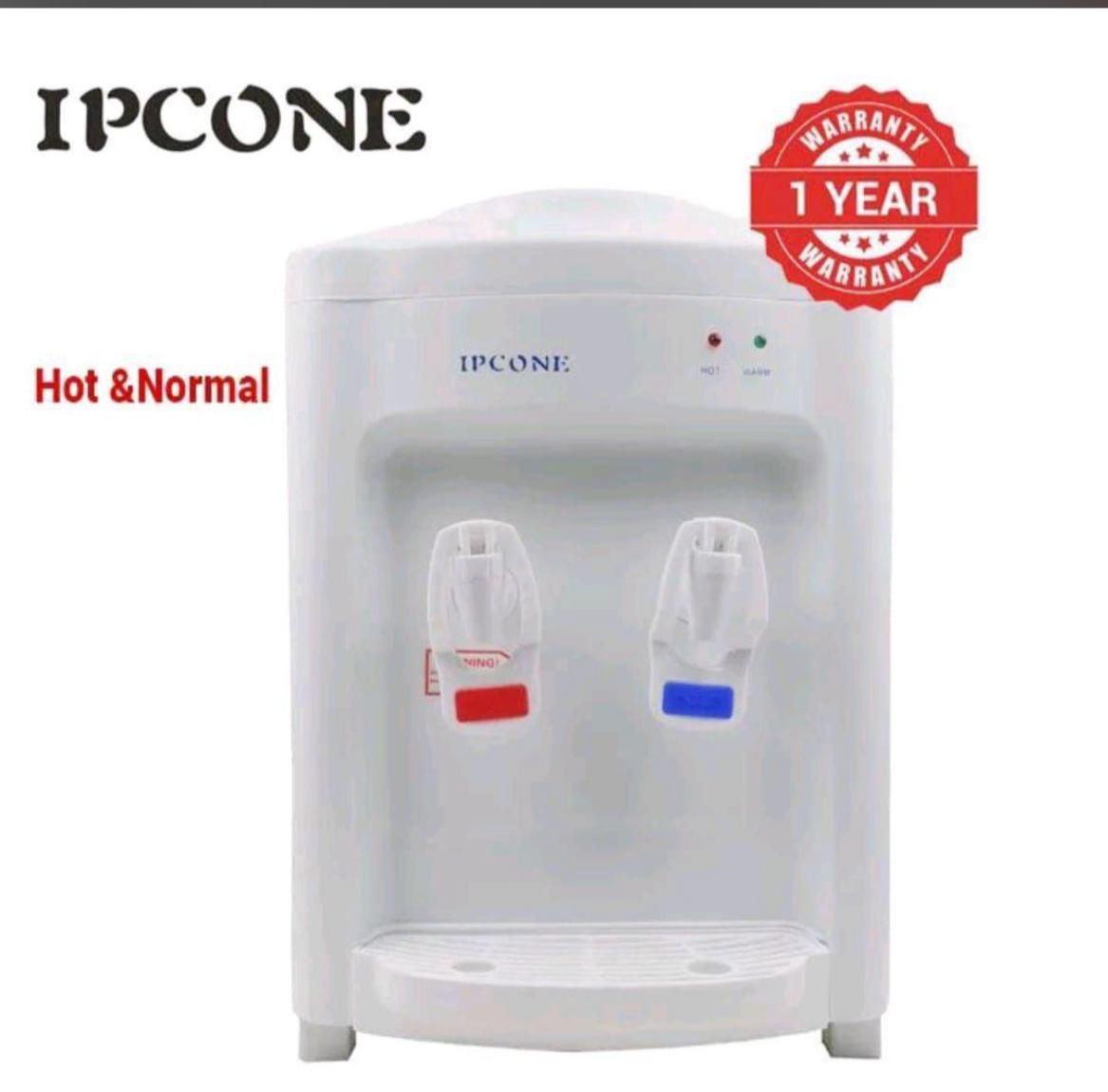 Ipcone table top water dispenser hot and normal  is a compact, reliable appliance designed for everyday use in homes, offices, small businesses, and dorm rooms.