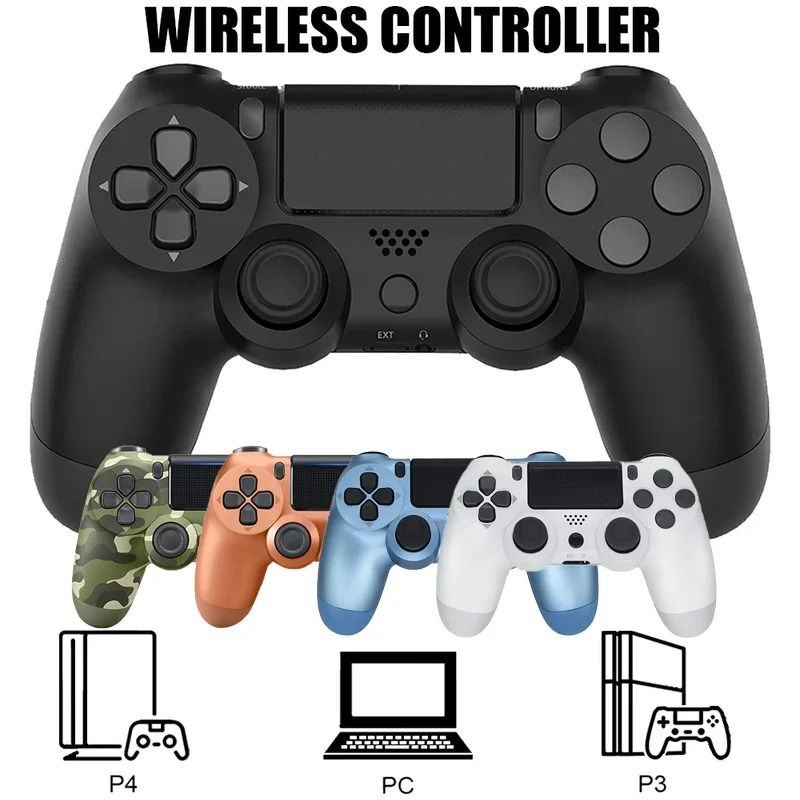 PS4 Wireless Controller Support Bluetooth Wireless Gamepad for PlayStation 4 Joystick Console for PS4 PC Android