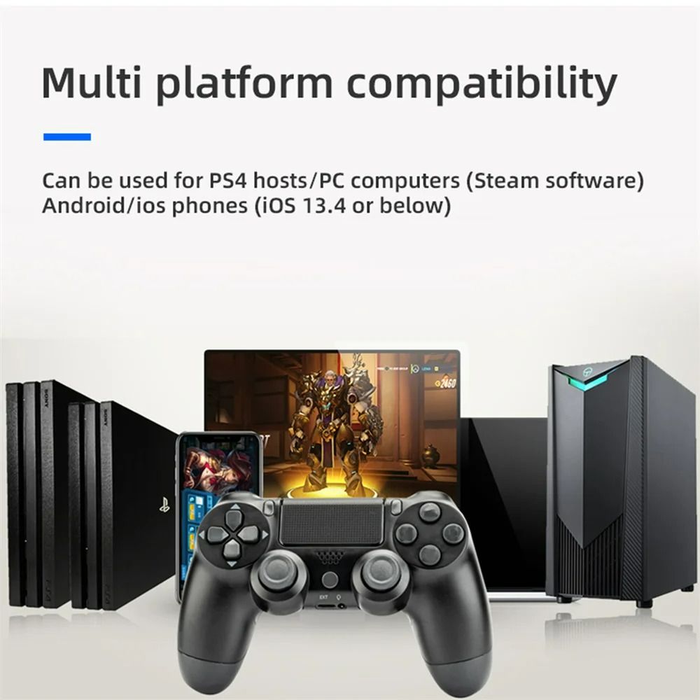 PS4 Wireless Controller Support Bluetooth Wireless Gamepad for PlayStation 4 Joystick Console for PS4 PC Android
