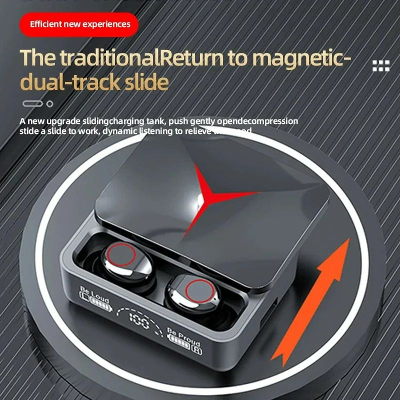 M90 Pro Bluetooth Earpods Wireless Earbuds TWS Bluetooth Earphones Gaming Touch Control Sport Bluetooth Earphones HiFi Stereo Gaming Headset With Mic For smartphone