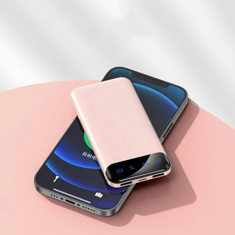 2A Fast Charging Powerbank 10000mAh Portable Digital Display  Power Bank 2A Fast Charge Portable Power Banks Compatible With iPhone&Android