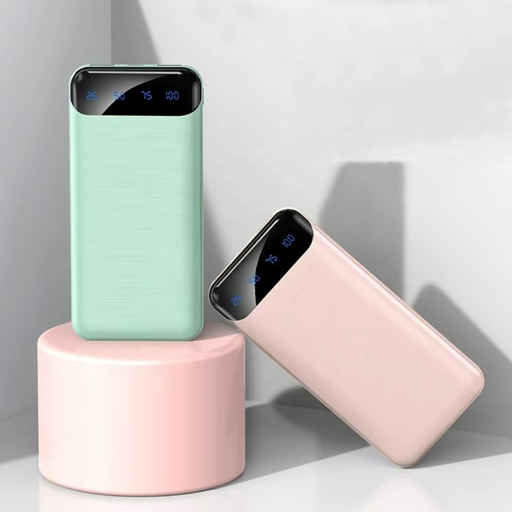 2A Fast Charging Powerbank 10000mAh Portable Digital Display  Power Bank 2A Fast Charge Portable Power Banks Compatible With iPhone&Android