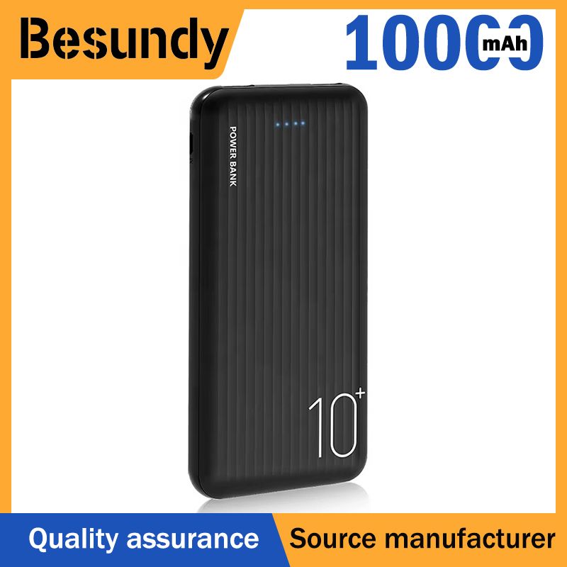 New 10000mAh Power Bank Fashion Design Portable Powerbank Fast Charge Mobile Power Supply TypeC Micro USB For all Phones Tablet
