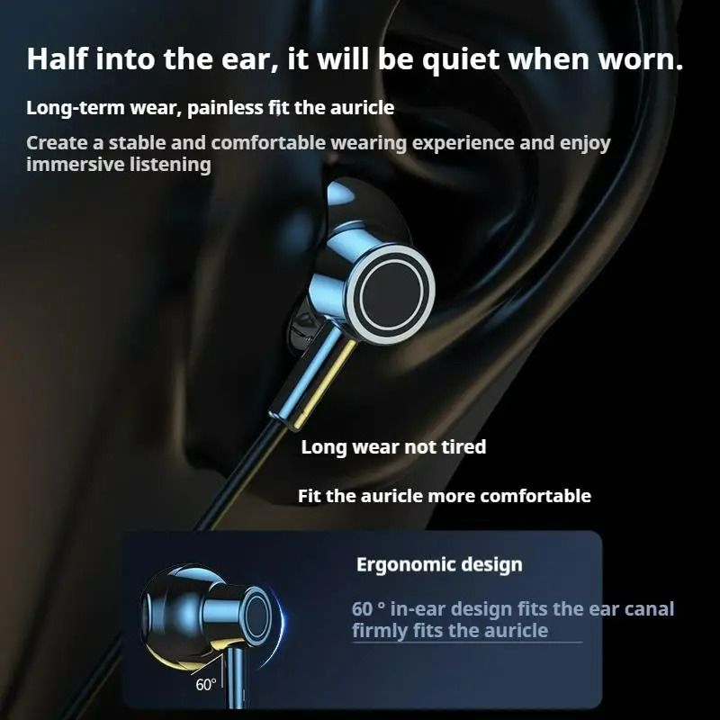 New Neckband Headphones Bluetooth KG10 In-Ear Karaoke Monitor 48H Playtime HD Stereo Sound ENC Noise Canceling IPX4 Waterproof Hands-Free