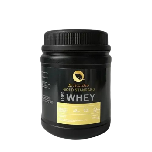 Erlian Bio 100% Whey Protein Mass Gainer Double Chocolate 500g Fast Muscle Growth, Balanced Nutrition, Delicious Flavor, Easy to Mix, Supports Healthy Weight Gain