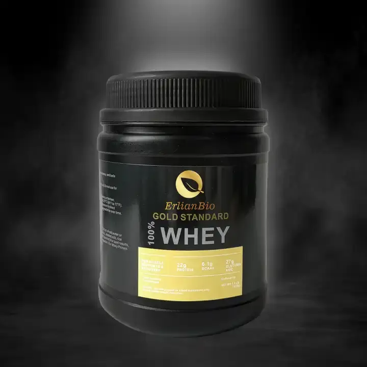 Erlian Bio 100% Whey Protein Mass Gainer Double Chocolate 500g Fast Muscle Growth, Balanced Nutrition, Delicious Flavor, Easy to Mix, Supports Healthy Weight Gain