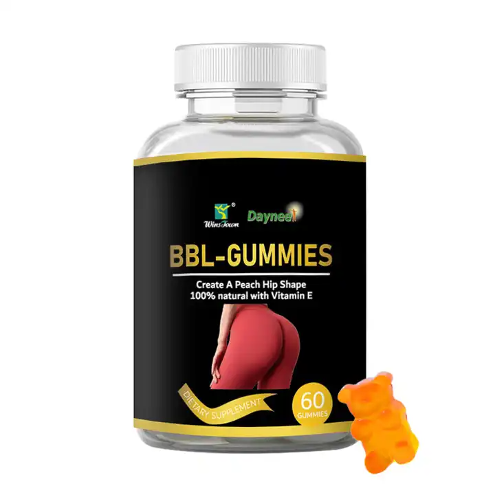 Daynee BBL Butt and Hips Enhancing Gummies Supports Natural Butt And Hip Enhancement, Firming And Shaping With Key Nutrients And Extracts