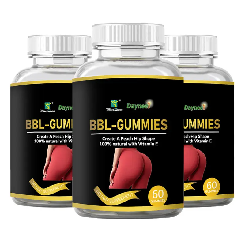 Daynee BBL Butt and Hips Enhancing Gummies Supports Natural Butt And Hip Enhancement, Firming And Shaping With Key Nutrients And Extracts