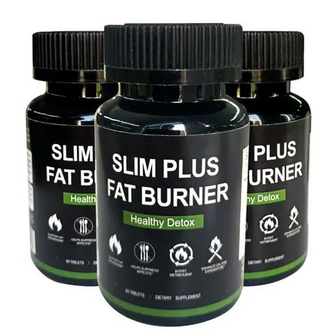 Slim Plus Fat Burner Tablets Boosts Metabolism, Burns Fat, Suppresses Appetite, Increases Energy, And Supports Weight Loss Goals