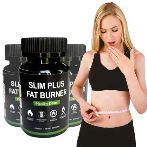 Slim Plus Fat Burner Tablets Boosts Metabolism, Burns Fat, Suppresses Appetite, Increases Energy, And Supports Weight Loss Goals