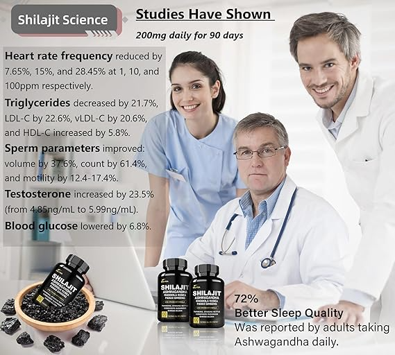 Winstown Shilajit Capsules For Men Boosts energy, enhances focus, supports immunity, and promotes overall vitality with Himalayan shilajit