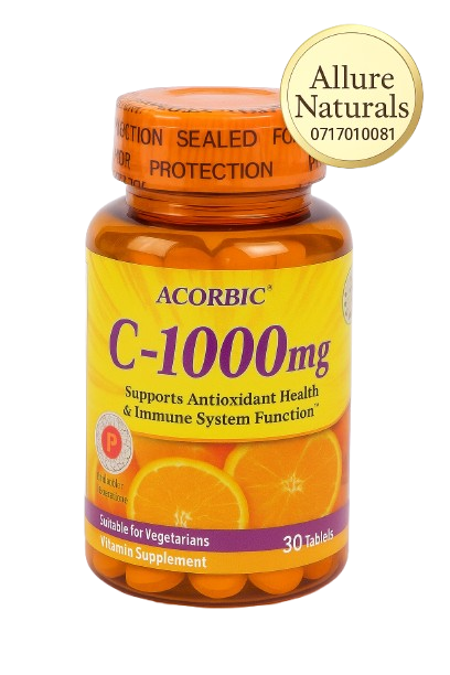 Acorbic C-1000mg Vitamin C 30 Tablets Antioxidant & Immune Support High Strength Vitamin C Tablets That Support Antioxidant Health And Boost Immunity