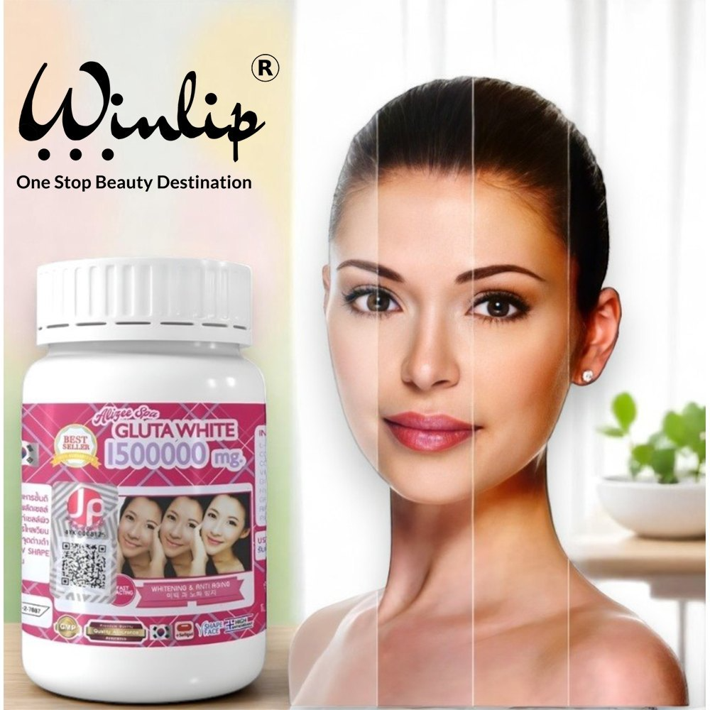 Supreme Gluta White 1,500,000mg Glutathione Skin Lightening Softgels For Whitening, Pigmentation Removal, And Radiant Even-Toned Complexion