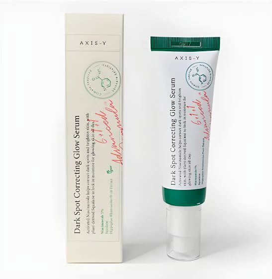 AXIS-Y Dark Spot Correcting Glow Serum With Niacinamide & Squalane Brightens, Evens Skin Tone & Fades Dark Spots For A Radiant Glow