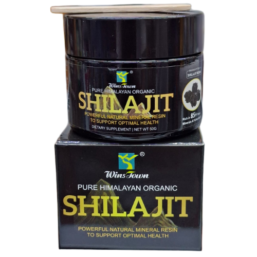 Pure Himalayan Organic Shilajit Resin 50g High Potency Mineral Resin For Strength Endurance Focus And Daily Vitality