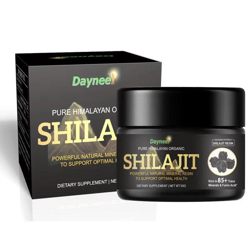 Pure Himalayan Organic Shilajit Resin 50g High Potency Mineral Resin For Strength Endurance Focus And Daily Vitality