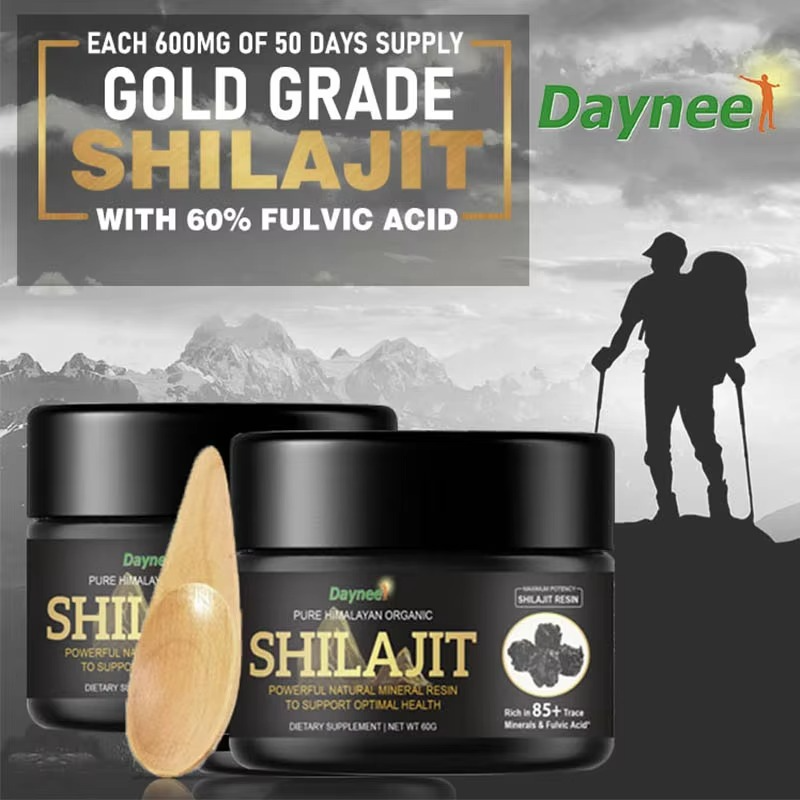 Pure Himalayan Organic Shilajit Resin 50g High Potency Mineral Resin For Strength Endurance Focus And Daily Vitality