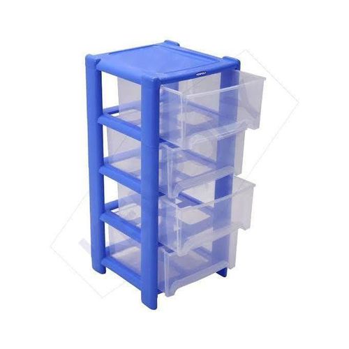 Plastic Organizer with Drawers multi-store stack Rack with Layers