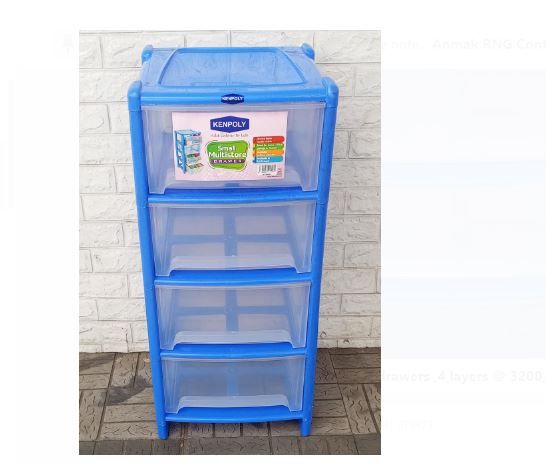 Plastic Organizer with Drawers multi-store stack Rack with Layers