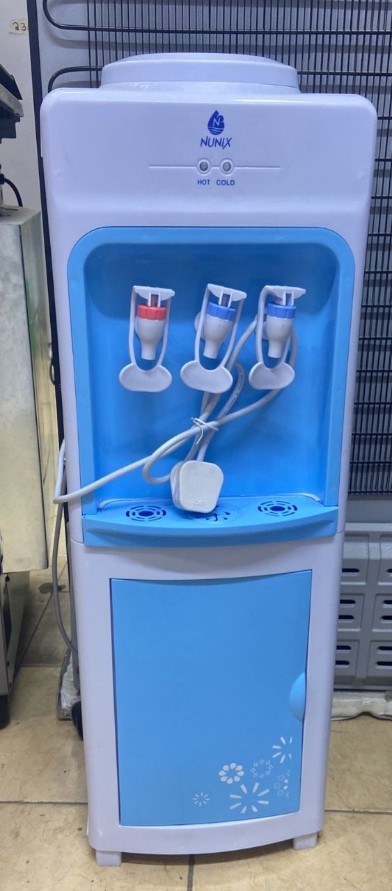 Nunix 3 Taps Hot, Cold and Normal  Stand Alone Water Dispenser K7C Black