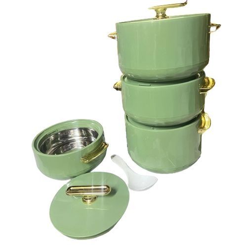 4pcs Redberry Concord Premier Range Plastic Designer Insulated Hotpots Serving Dish Casserole Set Hot Pot Serveware Set Serve Hot or Cold Food