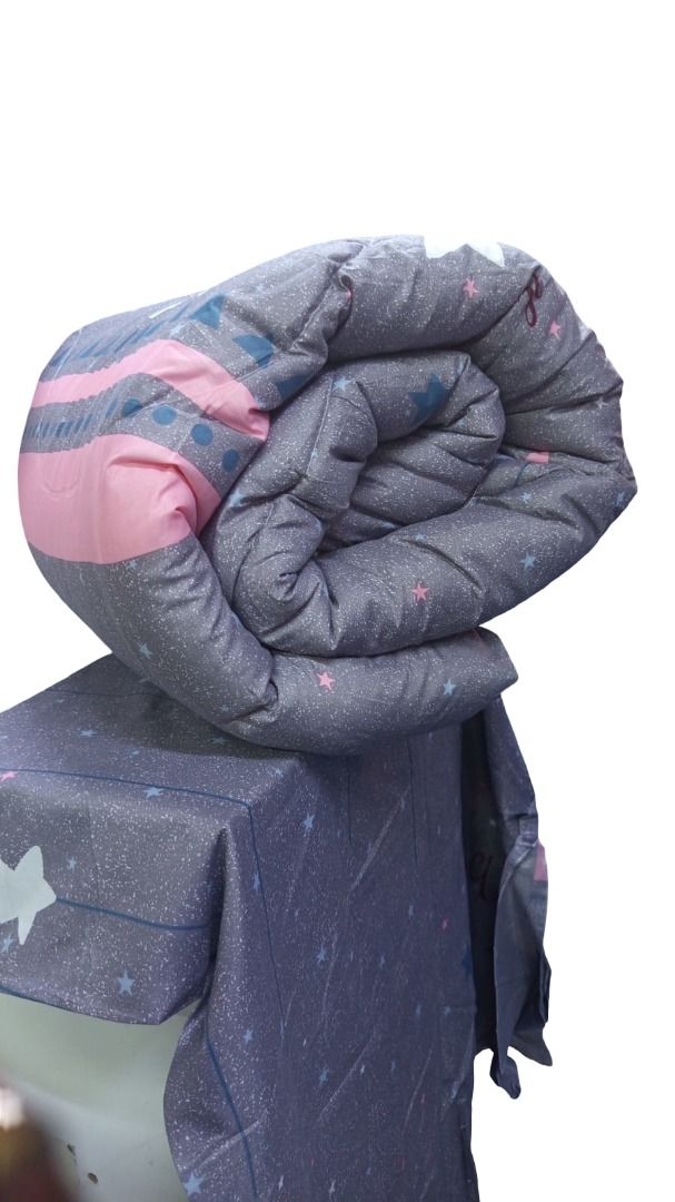4pcs 0f 6*6 Luxury design Cotton Duvet set Comforter comes as One Duvet, One Bedsheet and 2 Pillow Cases or Pillow Covers Bedding Set
