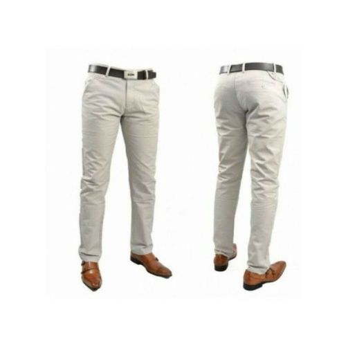 CLEARANCE OFFER Fashion Soft Khaki Trouser Stretch Slim Fit Casual-