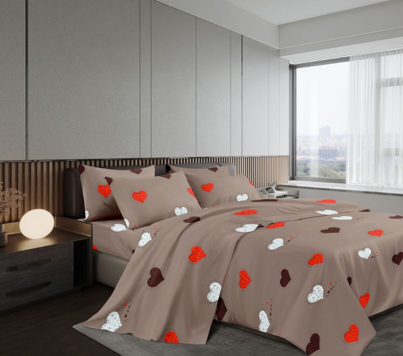 CLEARANCE OFFER  6Pcs of Luxury  style Cotton Microfiber Duvet Cover Set