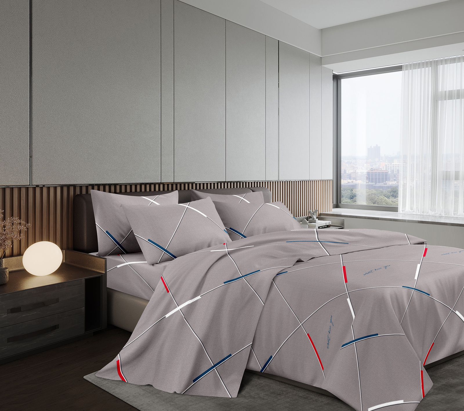 CLEARANCE OFFER 6Pcs of Luxury  style Cotton Microfiber Duvet Cover Set