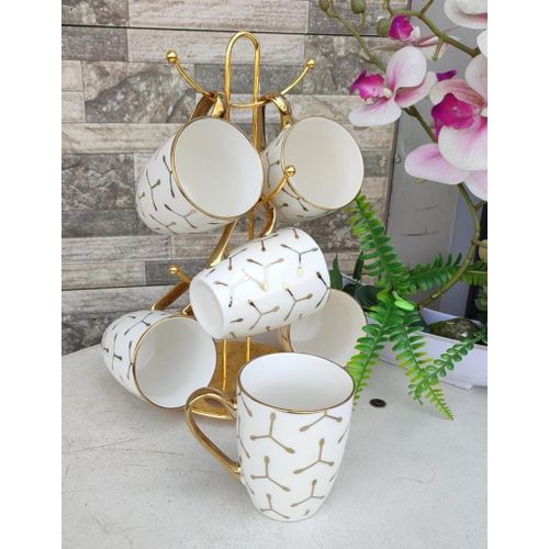 CLEARANCE OFFER 6pcs Ceramic Mug set Ceramic Cups for Coffee, latte, Cappuccino, Tea,