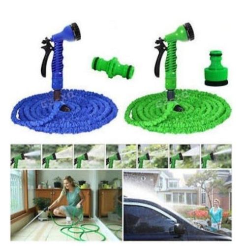 CLEARAANCE OFFER 30M/100ft Telescopic Magic Expandable High Pressure Horse Pipe- Watering Gardening/ Car Washing