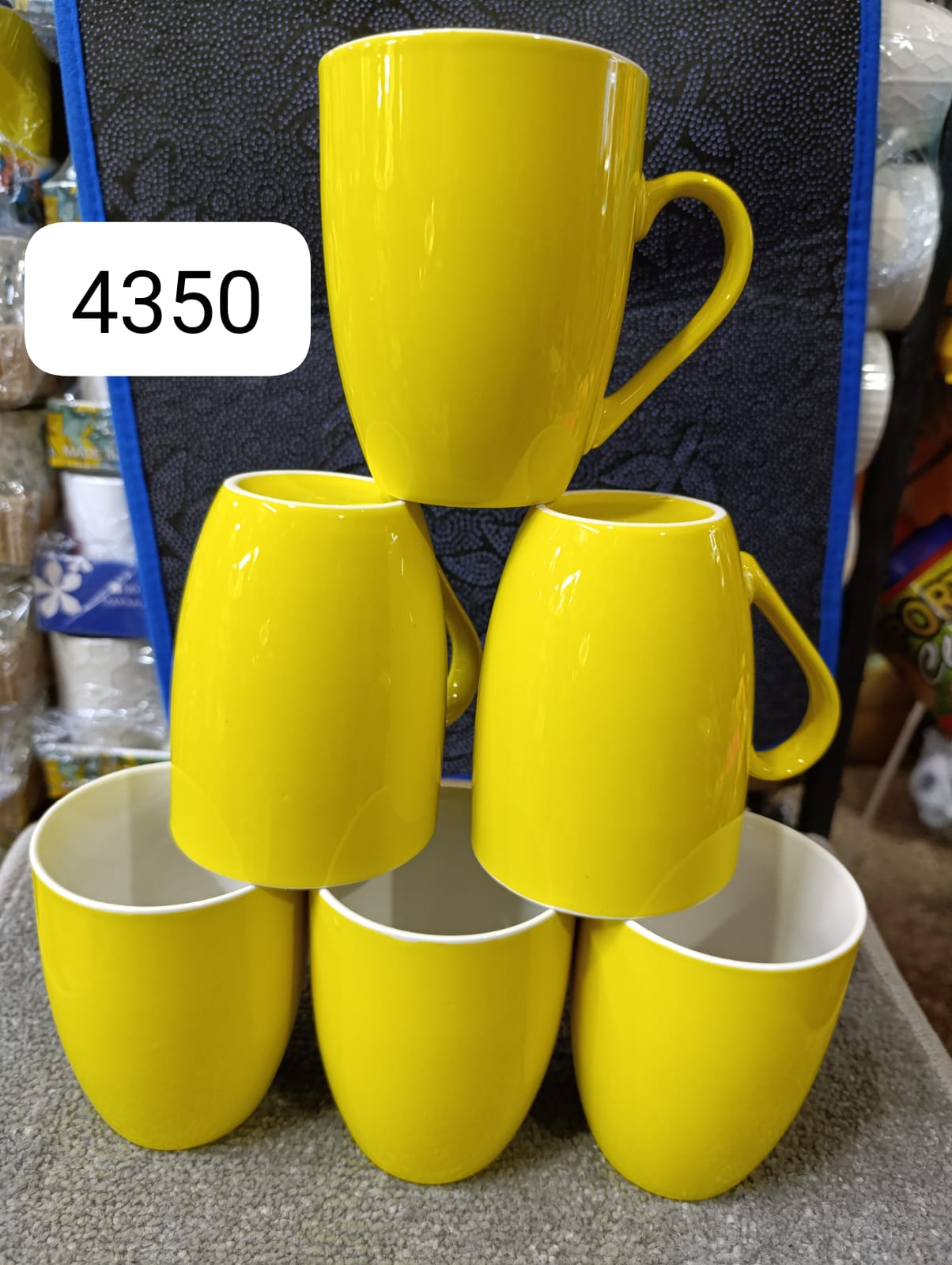 CLEARANCE OFFER Ceramic Elegant Mugs/Cups For Tea/Coffee-Set(6pcs)