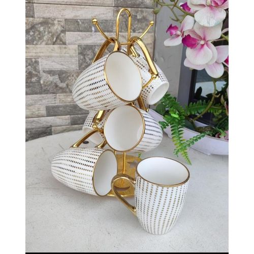 CLEARANCE OFFER 6pcs classy golden cups