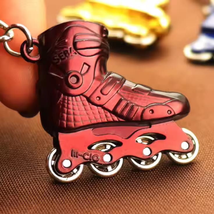 New fashionable skating key holder  Use a branded key holder to hold your keys which is made from high quality  for extra durability .With the brands logo on your keys this makes your car keys loo
