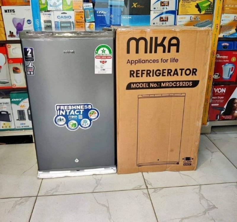 RESTOCKED Quality Mika 92litres Single Door Fridge Refrigerators