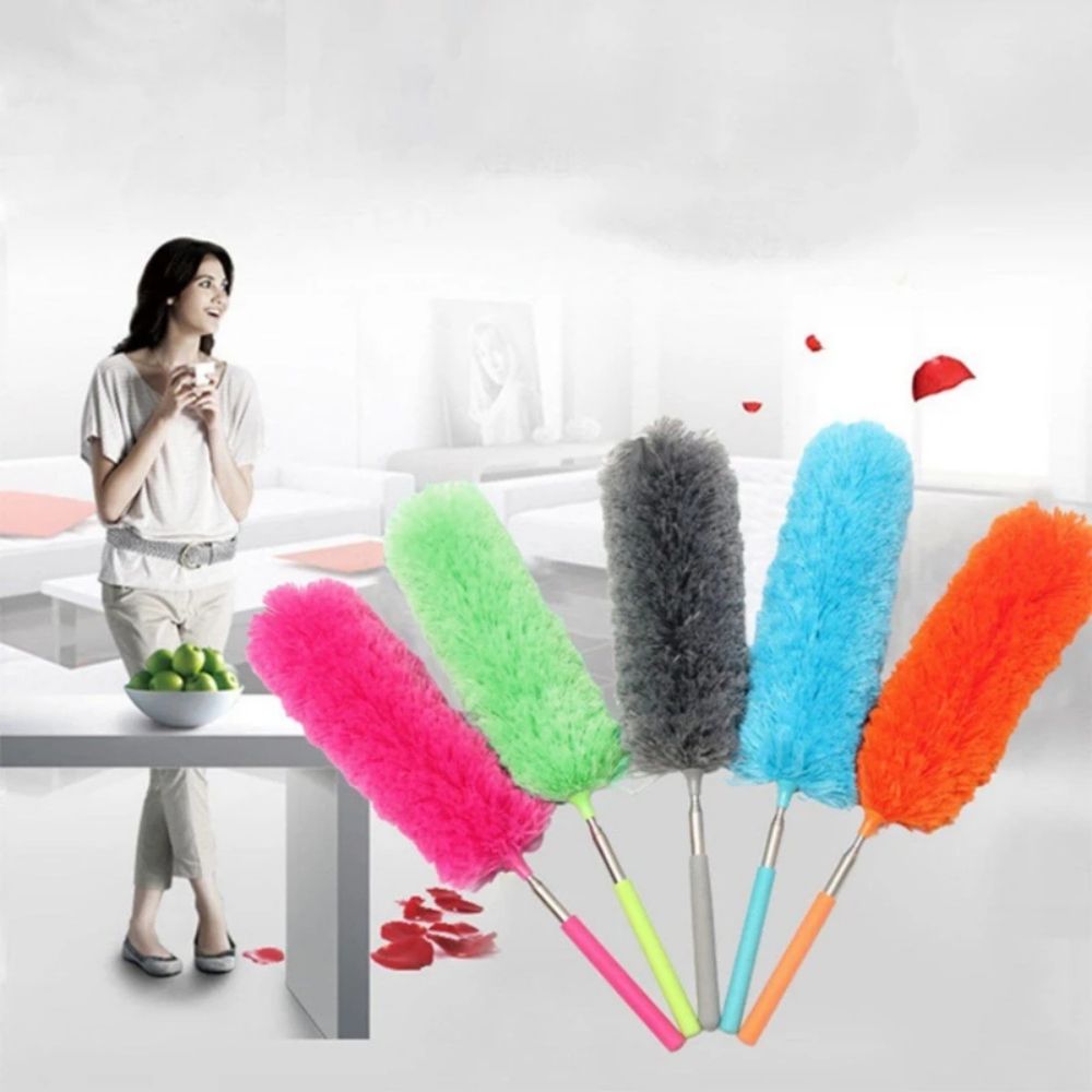 Microfiber Duster Brush Extendable Hand Dust Removal Cleaner Anti Dusting Brush Home Air-condition Feather Car Furnitur Cleaning