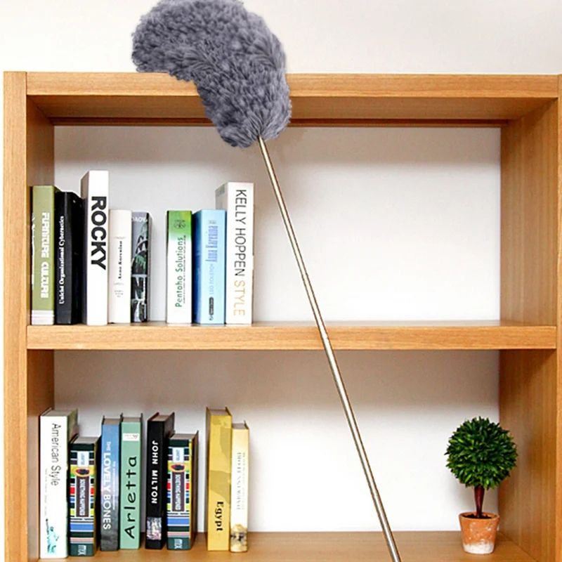 Microfiber Duster Brush Extendable Hand Dust Removal Cleaner Anti Dusting Brush Home Air-condition Feather Car Furnitur Cleaning