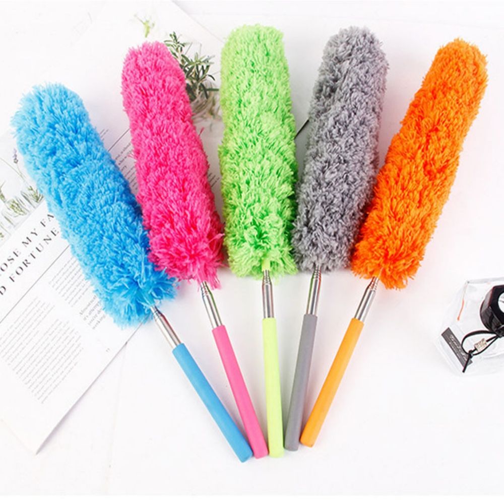 Microfiber Duster Brush Extendable Hand Dust Removal Cleaner Anti Dusting Brush Home Air-condition Feather Car Furnitur Cleaning