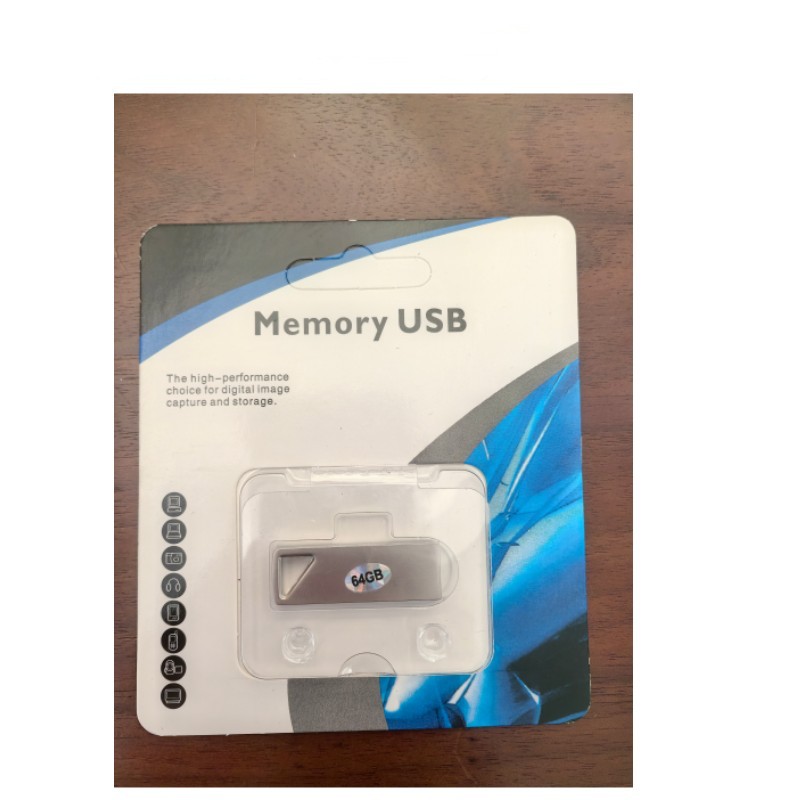 USB Flash Drive {2 OTG Adapter Gifts}Metal USB Flash Disk 64GB/128GB Type-C & USB OTG Adapter