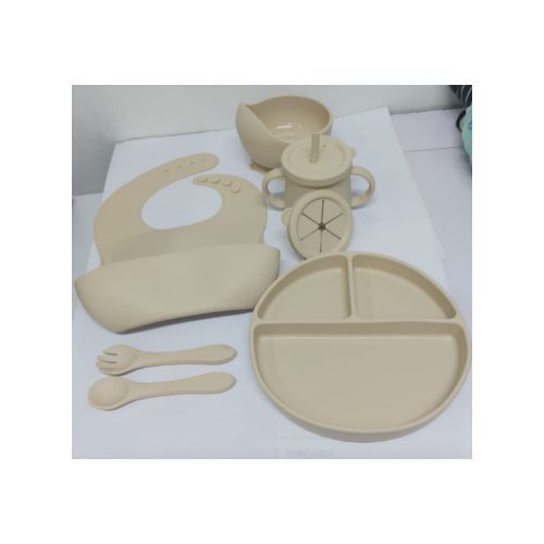 CLEARANCE OFFER Silicone Baby Feeding Set