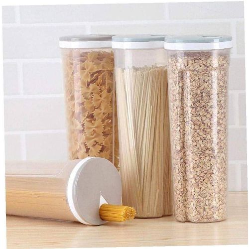 CLEARANCE OFFER Kitchen Storage Container, Durable Pantry Seal Container - Cereal Storage Containers - For Dry Foods and Liquids