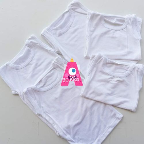 CLEARANCE OFFER 6PCs Pure Cotton New Born Baby Vest