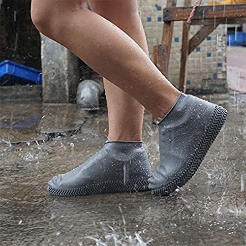 Silicone Outdoor Non-slip Waterproof Shoe Covers Portable Boots Rainproof Men Women Teens Anti-sand Protectors