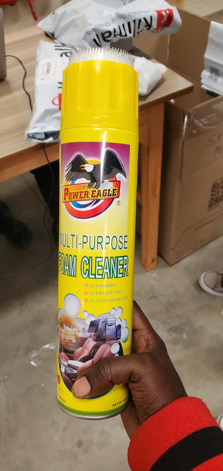 Original!!!Multipurpose Foam Cleaner for all Accessories - 1pc normal M