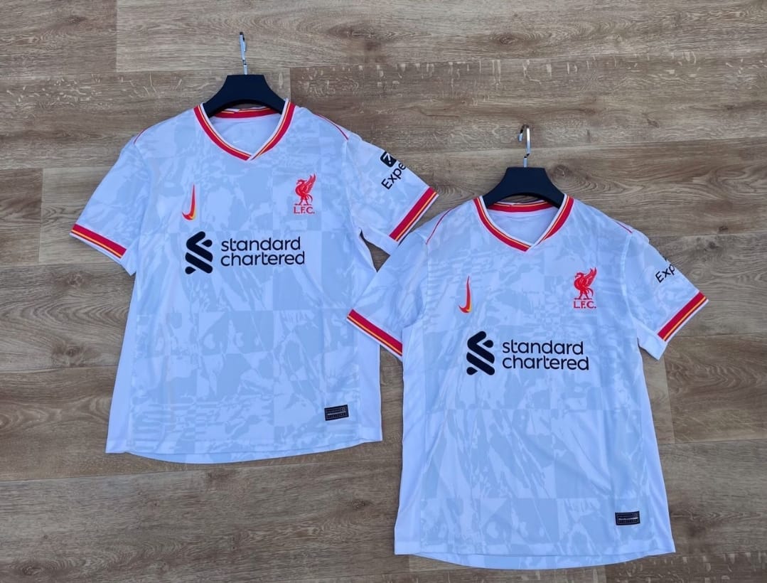2024/2025 Best Quality New Season Liverpool FC Original Third JerseyKit Football Jersey ; New Authentic Unisex Jersey