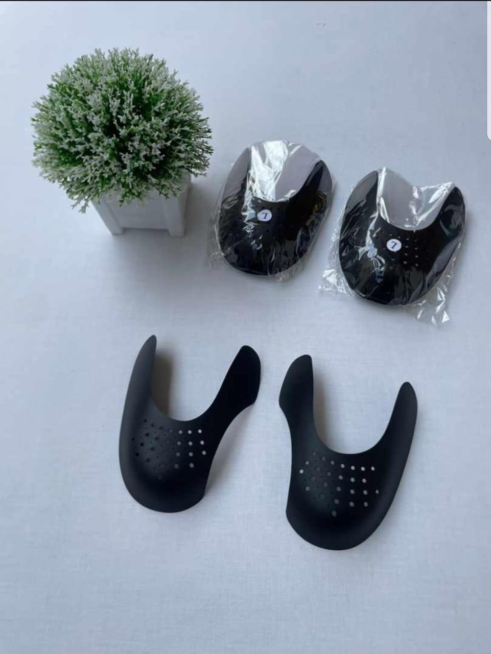 Ship Shoe Crease Guard Heal Protector Anti Prevent Bending Crack Toe Cap Support Shoe Stretcher Keeping Shoe Shiel Exterior