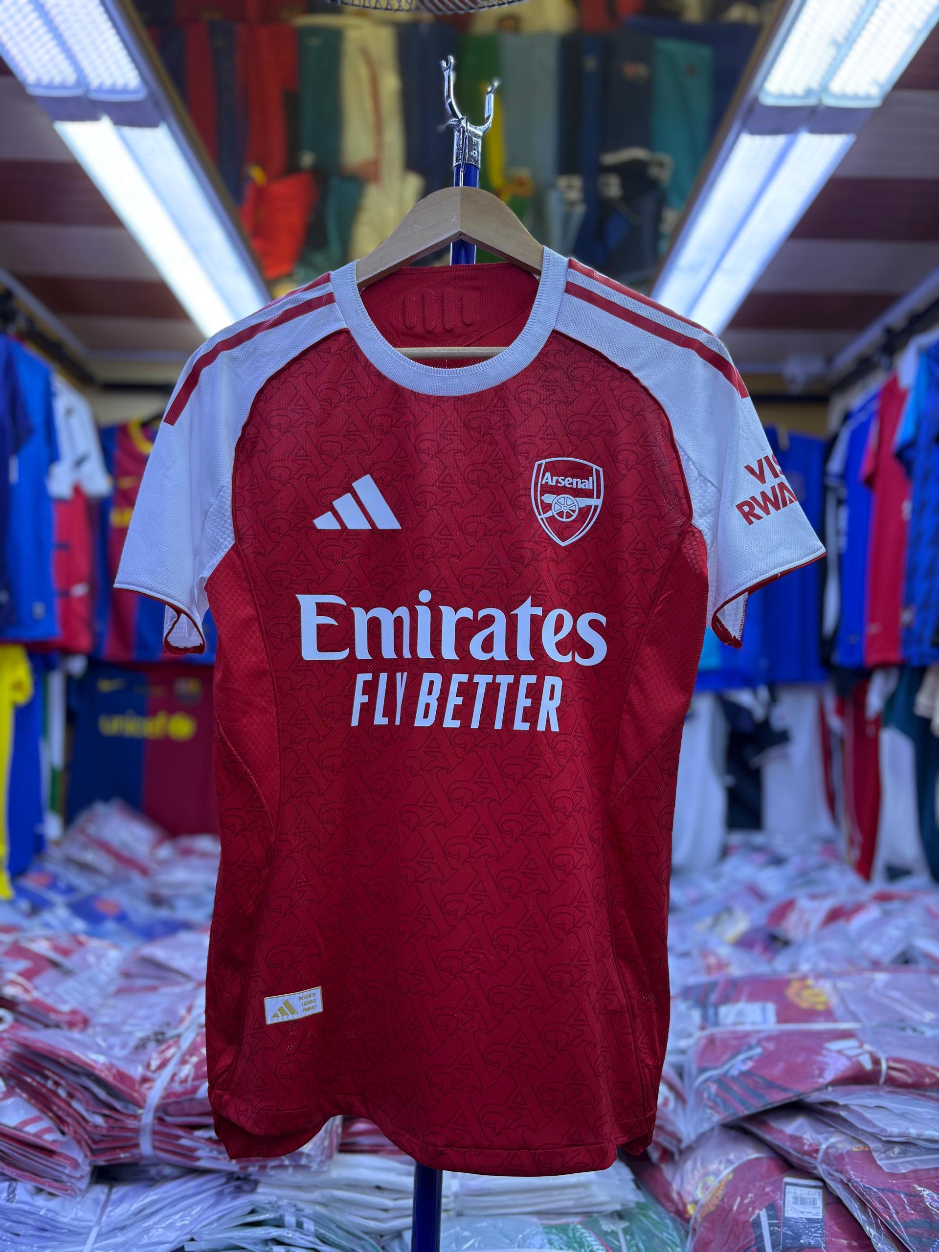New arrival/New season Arsenal 25/26 Home Authentic Jersey,