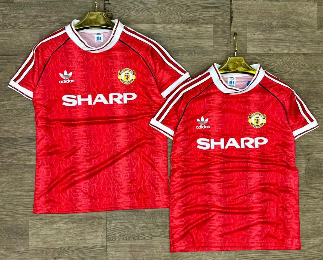 Classic best quality Manchester United Home kit 90/92