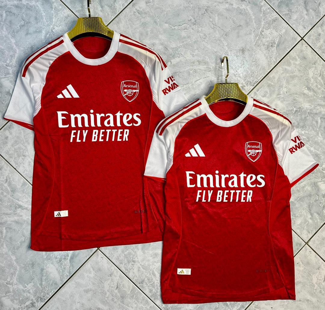 New Arrival/New Season Authentic Arsenal 25-26 Home Jersey.