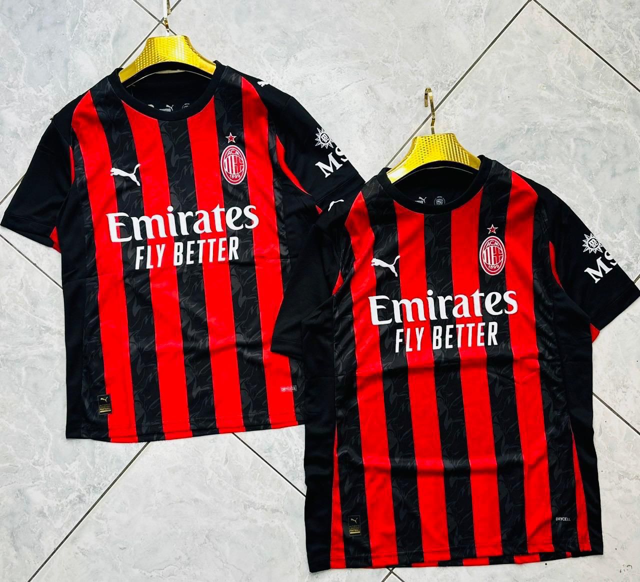New Arrival/New Season Authentic AC Milan 2025/2026 Home Jersey.